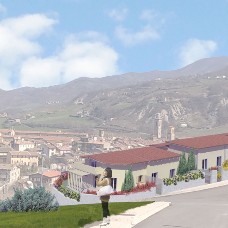 rendering complesso residenziale