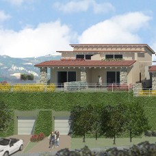 rendering complesso residenziale