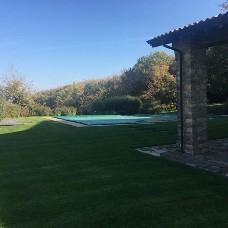 villa con piscina